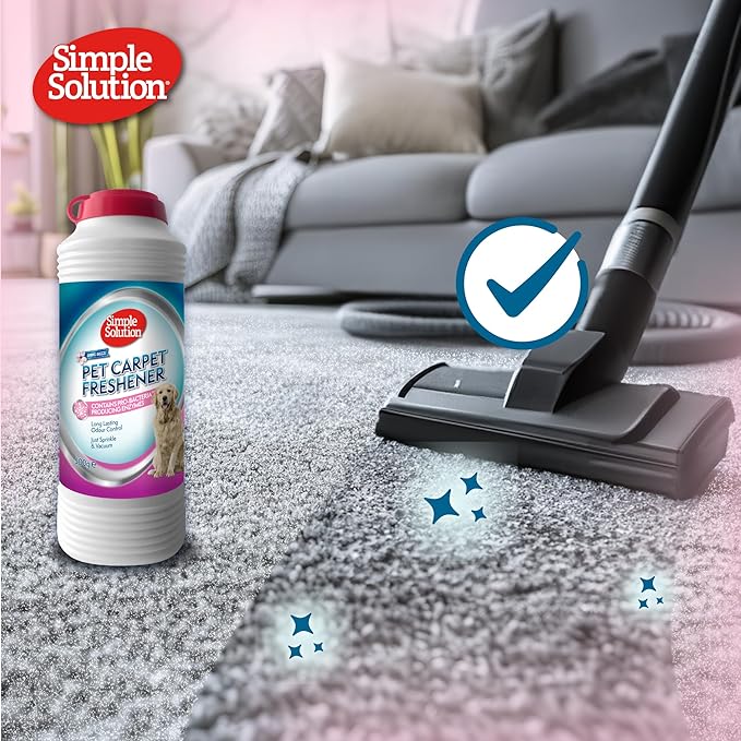 Simple Solution Pet Carpet Freshener with Enzymatic Cleaning Granules - 500g