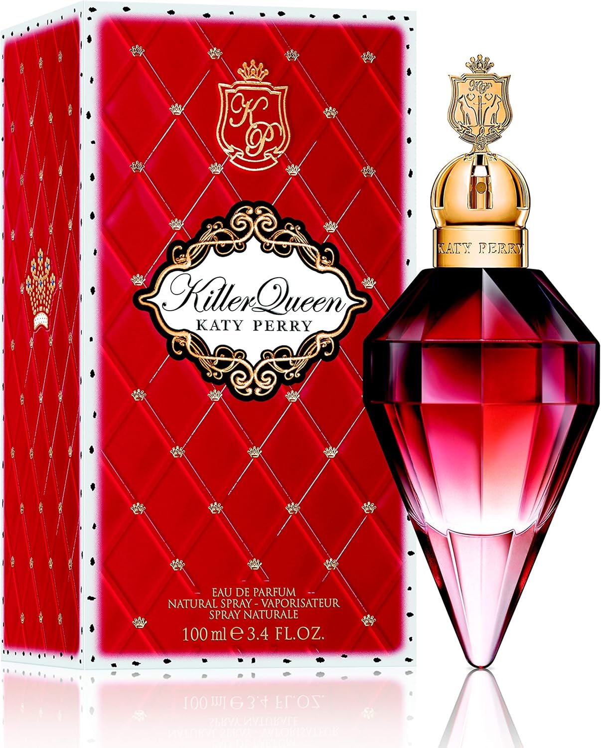 Katy Perry Killer Queen Eau de Parfum for Women, Fruity, Floral, Jasmine Scent,100 ml (Pack of 1)