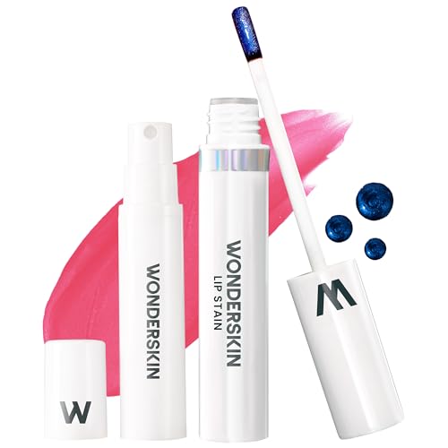 Wonderskin Wonder Blading One Step Lip Stain Masque, Long Lasting Stain & Go Lip Tint Color, Transfer Proof, Matte Finish, Waterproof Formula (Divine Masque)