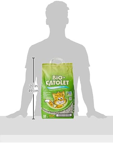 Bio-Catolet Light & Hygienic Recycled Paper Granules Cat Litter 12 Litre