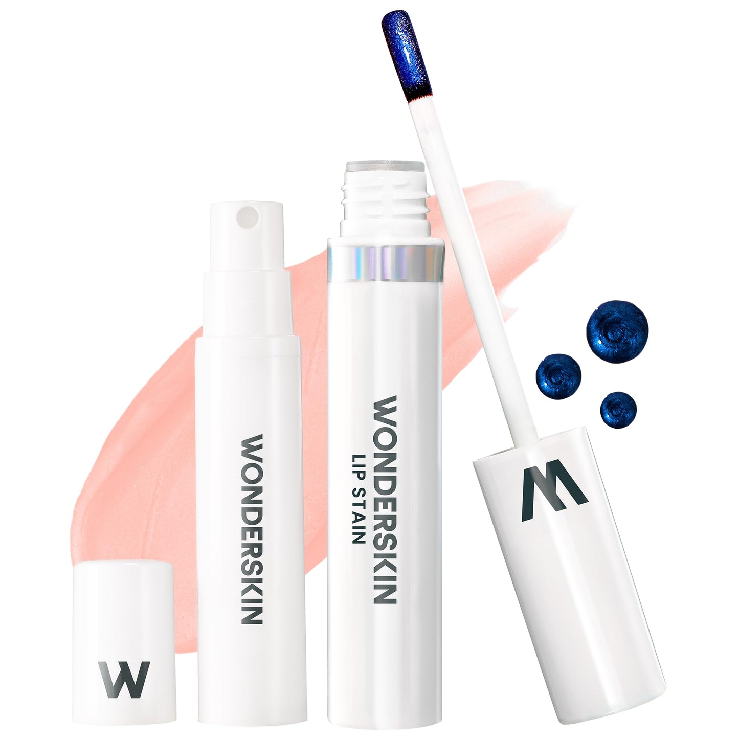 Wonderskin Wonder Blading One Step Lip Stain Masque, Long Lasting Stain & Go Lip Tint Color, Transfer Proof, Matte Finish, Waterproof Formula (Divine Masque)