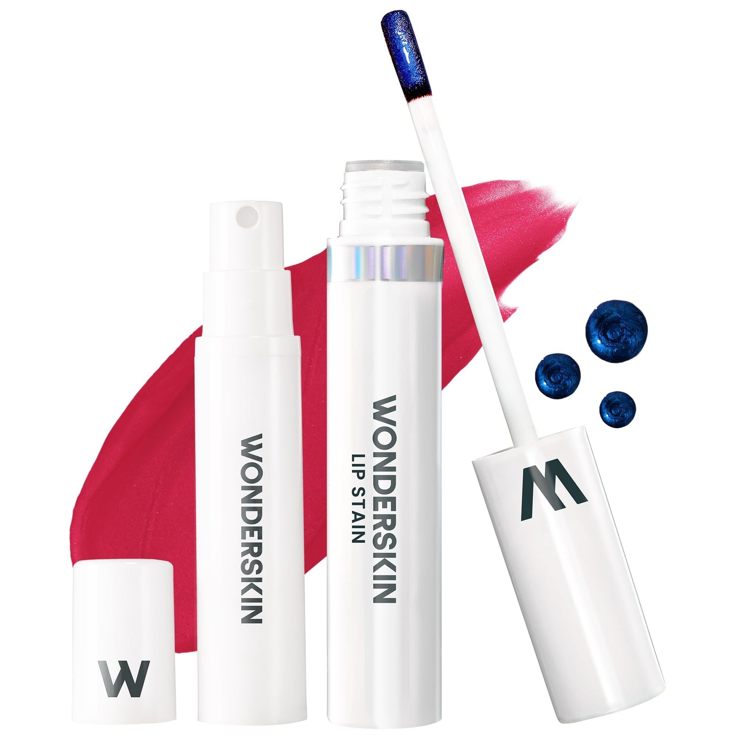 Wonderskin Wonder Blading One Step Lip Stain Masque, Long Lasting Stain & Go Lip Tint Color, Transfer Proof, Matte Finish, Waterproof Formula (Divine Masque)