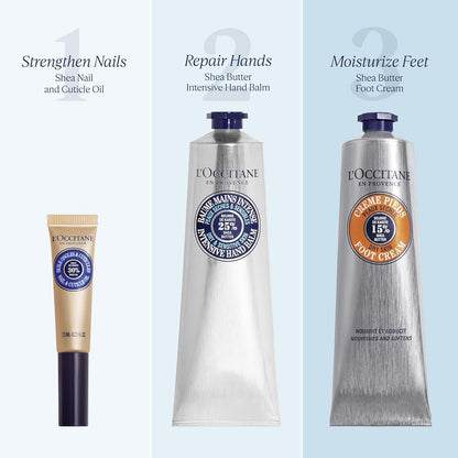 L'OCCITANE Shea Butter Intensive Hand Balm 150ml | Enriched with Shea Butter | Luxury & Clean Beauty Hand Care for All Skin Types