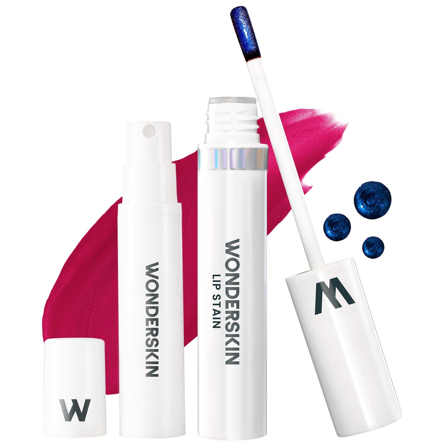 Wonderskin Wonder Blading One Step Lip Stain Masque, Long Lasting Stain & Go Lip Tint Color, Transfer Proof, Matte Finish, Waterproof Formula (Divine Masque)