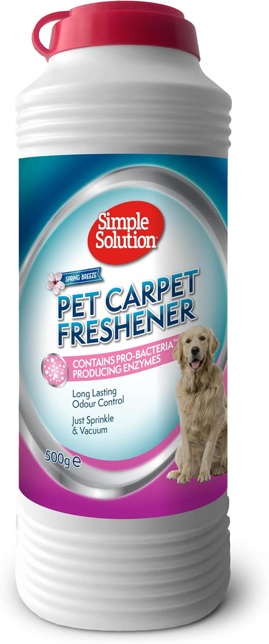 Simple Solution Pet Carpet Freshener with Enzymatic Cleaning Granules - 500g