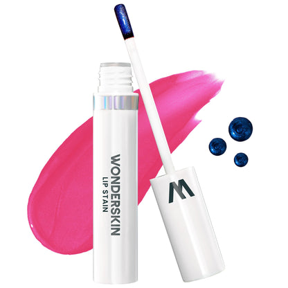 Wonderskin Wonder Blading One Step Lip Stain Masque, Long Lasting Stain & Go Lip Tint Color, Transfer Proof, Matte Finish, Waterproof Formula (Divine Masque)