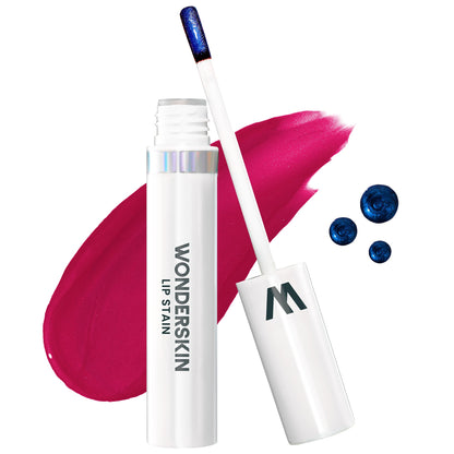 Wonderskin Wonder Blading One Step Lip Stain Masque, Long Lasting Stain & Go Lip Tint Color, Transfer Proof, Matte Finish, Waterproof Formula (Divine Masque)