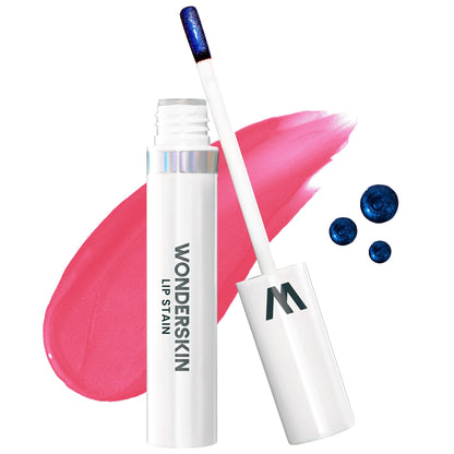 Wonderskin Wonder Blading One Step Lip Stain Masque, Long Lasting Stain & Go Lip Tint Color, Transfer Proof, Matte Finish, Waterproof Formula (Divine Masque)