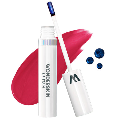 Wonderskin Wonder Blading One Step Lip Stain Masque, Long Lasting Stain & Go Lip Tint Color, Transfer Proof, Matte Finish, Waterproof Formula (Divine Masque)