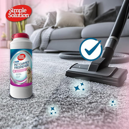 Simple Solution Pet Carpet Freshener with Enzymatic Cleaning Granules - 500g