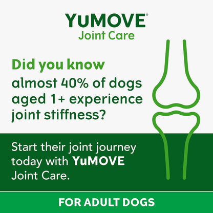 Lintbells | YuMOVE Dog | Essential Hip and Joint Supplement for Stiff Dogs | 60 Tablets